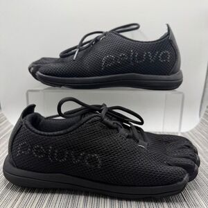 Peluva Strand Sport Mesh W Black Barefoot Toe Shoes Womens 6.5  Trainers